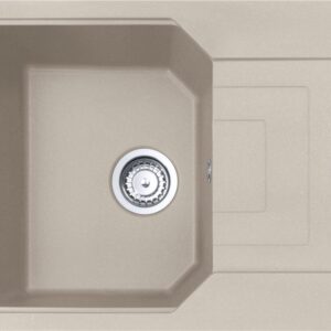 Franke UBG 611-62 Urban Lavello 1 vasca incasso 62 x 50 cm con gocciolatoio reversibile - sahara