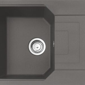 Franke UBG 611-62 Urban Lavello 1 vasca incasso 62 x 50 cm con gocciolatoio reversibile - stone grey