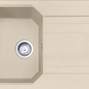 Franke UBG 611-78 Urban Lavello 1 vasca incasso 78 x 50 cm con gocciolatoio reversibile - avena