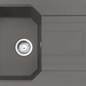Franke UBG 611-78 Urban Lavello 1 vasca incasso 78 x 50 cm con gocciolatoio reversibile - stone grey