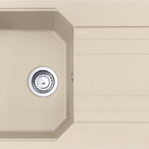 Franke UBG 611-86 Urban Lavello 1 vasca incasso 86 x 50 cm con gocciolatoio reversibile - avena