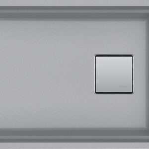Franke KNG 110-62 Kubus 2 Lavello 1 vasca sottotop 62 x 42 - stone grey