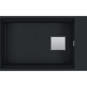 Franke KNG 110-62 Kubus 2 Lavello 1 vasca sottotop 62 x 42 cm - black matt