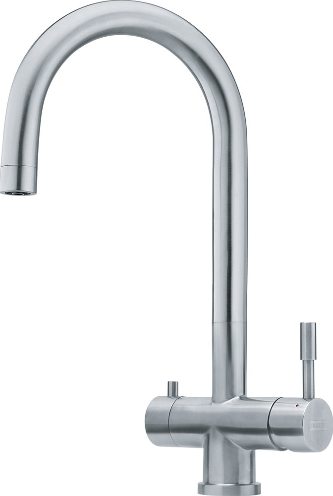 Franke EOS CLEAR Franke Clear Water Miscelatore cucina acqua filtrata - inox satinato (filtro depurazione non incluso)