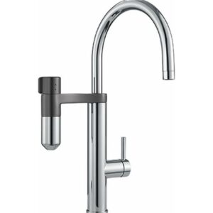 Franke VITAL 2IN1 CANNA GIREVOLE Miscelatore cucina con canna girevole e filtro acqua integrato - cromo/gun metal