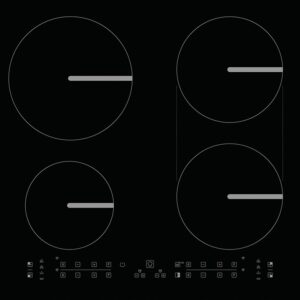 Franke FSM 654 I B BK Smart Piano cottura a induzione cm. 65 - cristallo nero