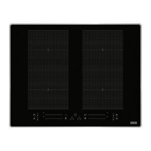 Franke FMA 654 I FP XS Maris Piano cottura a induzione cm. 66 - cristallo nero/cornice inox