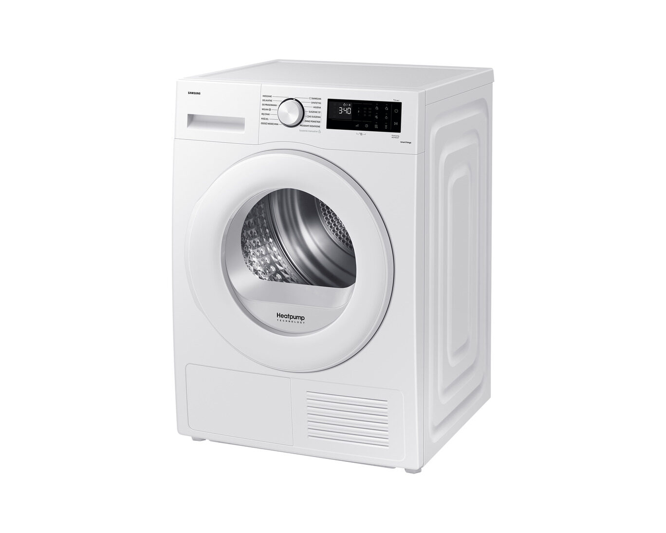 Samsung DV90CGC2A0TEET Crystal EcoDry™ Asciugatrice cm. 60 - capacità - 9 kg - bianco - immagine 3