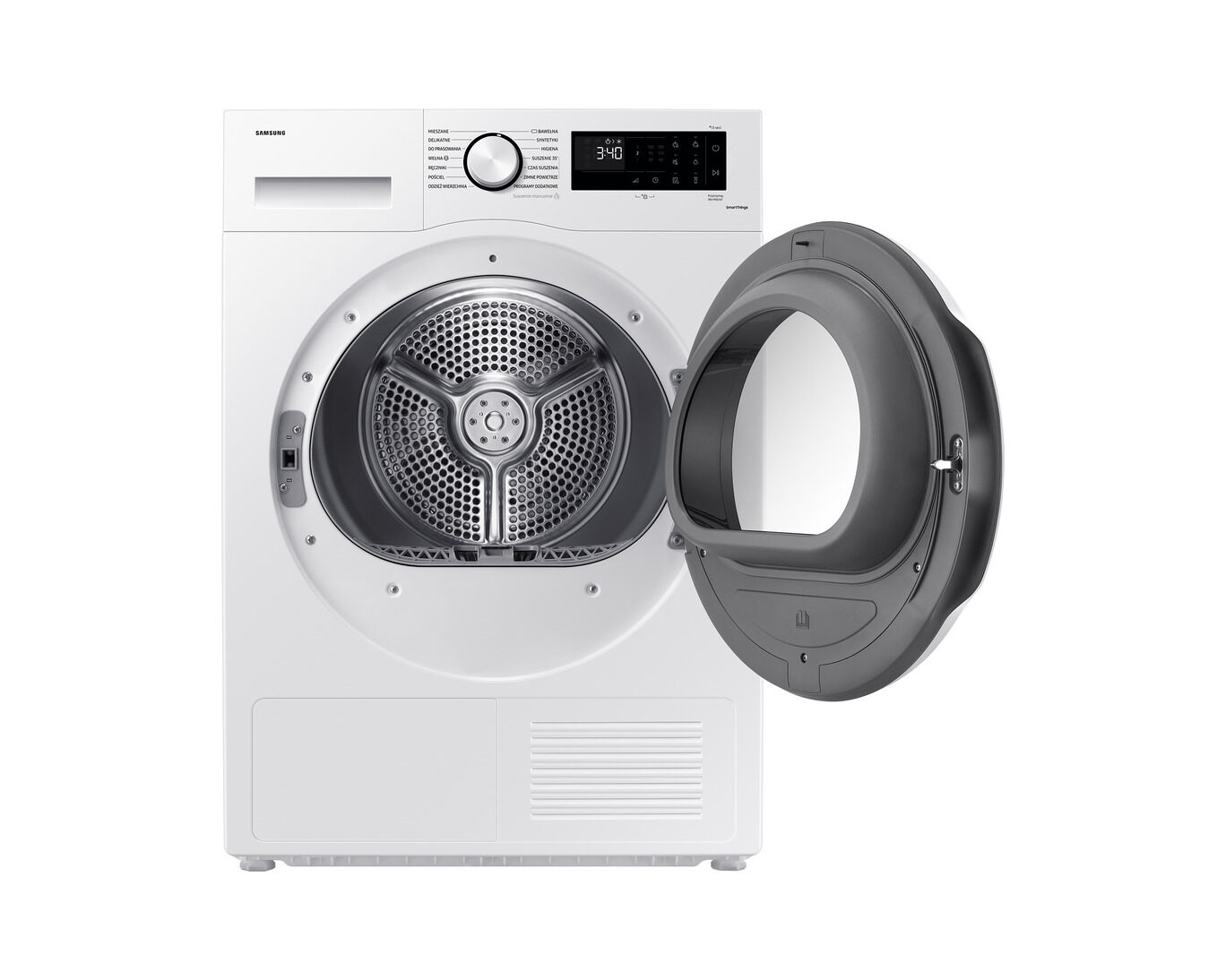 Samsung DV90CGC2A0TEET Crystal EcoDry™ Asciugatrice cm. 60 - capacità - 9 kg - bianco - immagine 2