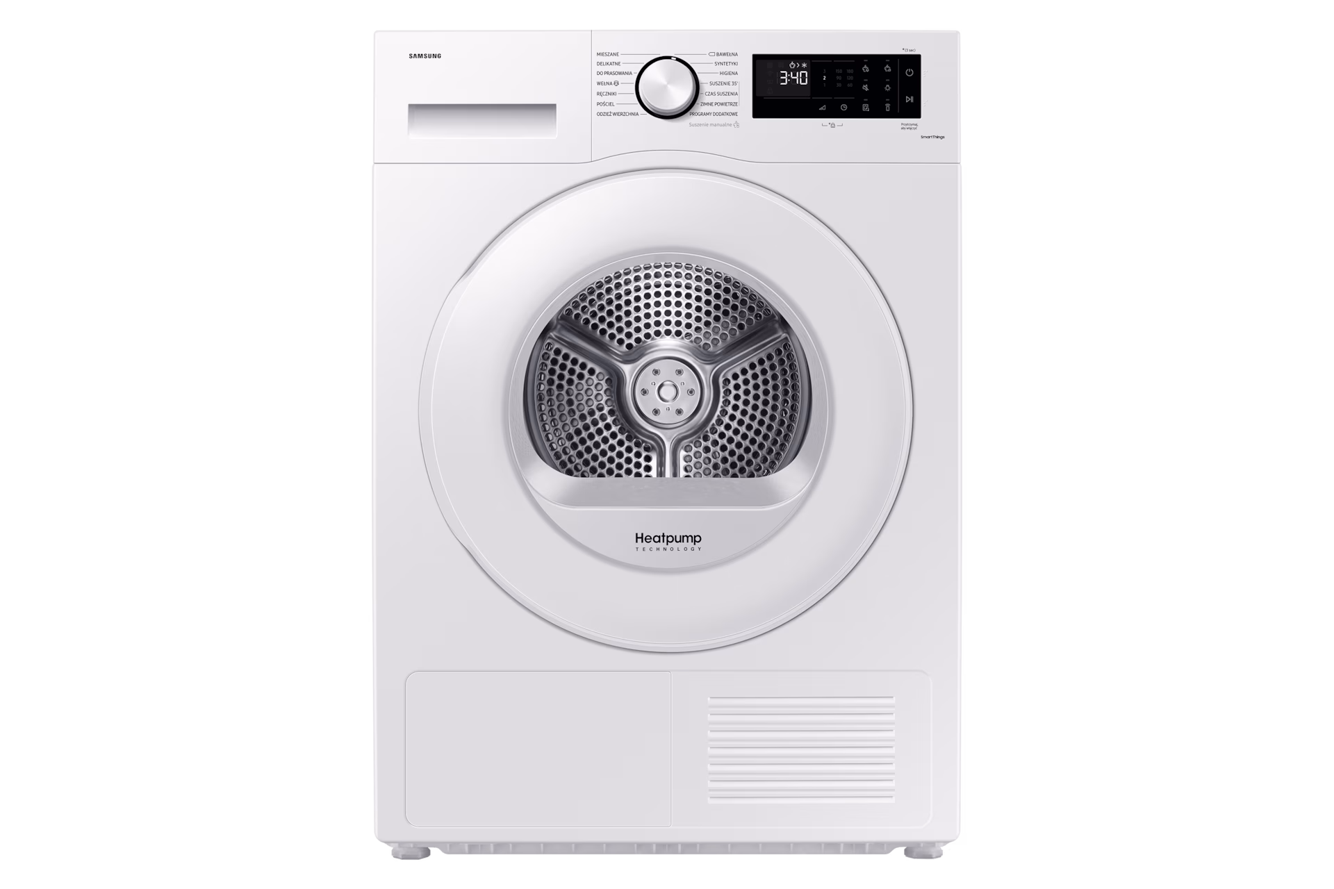 Samsung DV90CGC2A0TEET Crystal EcoDry™ Asciugatrice cm. 60 - capacità - 9 kg - bianco